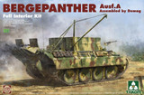 Takom 1/35 WWII Bergepanther Ausf A Tank w/Full Interior Kit