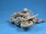 MiniArt Military Models 1/35 US Motorcycle WLA w/Rifleman Kit