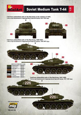 MiniArt Military Models 1/35 T44 Soviet Medium Tank Kit