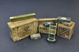 MiniArt Military Models 1/35 Wooden Boxes & Crates Kit