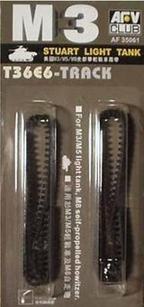AFV Club 1/35 T36E6 Rubber Tracks for M3/5/8 Tanks Kit