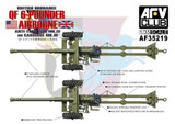 AFV Club 1/35 British QF Mk 4 6-Pdr Anti-Tank Gun & Mk III Carriage Kit