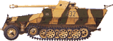 AFV Club 1/35 SdKfz 251/22 Ausf D Halftrack w/Self-Propelled Howitzer Gun Kit