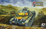 AFV Club 1/35 US M24 Chaffee Tank Korean War Kit