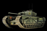 AFV Club 1/35 British Churchill Mk III Infantry Tank w/Ordance QF 75mm Mk V Gun Kit
