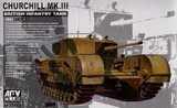 AFV Club 1/35 British Churchill Mk III Infantry Tank Kit