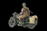 Tamiya 1/35 British BSA M20 Motorcycle w/Rider & MP Kit