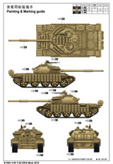 Trumpeter Military Models 1/35 Russian T62 ERA Mod 1972 Iraqi Tank Kit