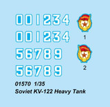 Trumpeter Military Models 1/35 Soviet KV122 Heavy Tank Kit