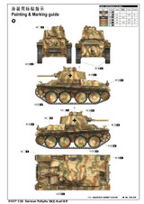 Trumpeter Military Models 1/35 German PzKpfw 38(t) Ausf E/F Tank Kit