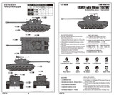 Trumpeter Military Models 1/72 US M26 Heavy Tank w/90mm T15E2M2 (New Variant) Kit