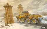 Roden Military 1/72 SdKfz 234/1 Schwerer PzSpahwg Recon Vehicle Kit