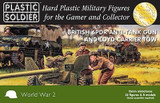 Plastic Soldier 15mm WWII British 6-Pdr Anti-Tank Gun (4), Loyd Carrier Tow (4) & Crew (32) Kit