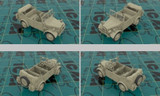 ICM 1/35 WWII German le.gl.Pkw Kfz1 Light Personnel Car (New Tool) Kit