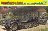Dragon Military 1/35 SdKfz 10/4 w/2cm Flak 30 Mod 1940 Gun & Ammo Trailer Kit