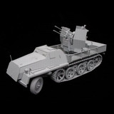 Lion Roar Military 1/35 WWII German sWS w/2cm FlaK Gun Kit
