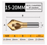 Countersink Deburring Drill Bit Set