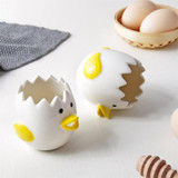 Cartoon Egg Yolk White Separator
