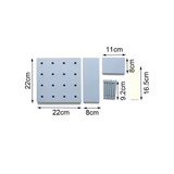 DIY Storage Free Punching Installation Shelf DIY Storage Free Punching Installation Shelf