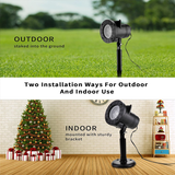 Christmas Halloween Home Decoration Projector Lights 12 Pattern-Free Shipping