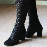 WOMEN FASHION STEAMPUNK GOTHIC VINTAGE STYLE RETRO PUNK BOOTS