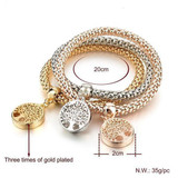"TREE OF LIFE" Charm Bracelet