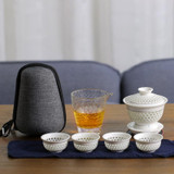 Portable Spring Blossom Teaware