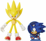 Sonic the Hedgehog  Super Sonic action figure with bendable arms and legs Sonic the Hedgehog  Super Sonic action figure with bendable arms and legs