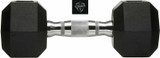 20lb Dumbbell 20 lb Rubber Encased Hex Dumbbell weight CAP WEIDER AMAZON