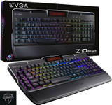 Sealed EVGA Z10 RGB Gaming Keyboard, RGB Backlit LED, Mechanical Blue Switches