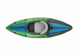 Intex Challenger K1 Inflatable Kayak Set w/ Aluminum Oars and Air Pump SHIP ASAP