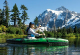 Intex Challenger K1 Inflatable Kayak Set w/ Aluminum Oars and Air Pump SHIP ASAP