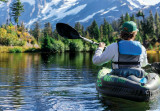 Intex Challenger K1 Inflatable Kayak Set w/ Aluminum Oars and Air Pump SHIP ASAP