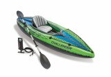 Intex Challenger K1 Inflatable Kayak Set w/ Aluminum Oars and Air Pump SHIP ASAP