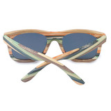 Colourful Zebra Wood Sunglasses