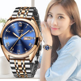 2020 LIGE New Rose Gold Women Watch Business Quartz Watch Ladies Top Brand Luxury Female Wrist Watch Girl Clock Relogio Feminino