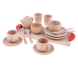 Wooden Tea Set