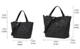 Luminous Geometric Handbag