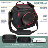 Katziela Expandable Bottom Soft Pet Carrier