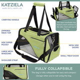 Katziela Soft Sided Pet Carrier