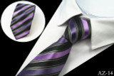 Classic Striped Business Silk Tie For Men