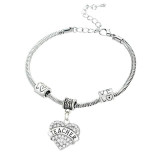 Love Heart Family Bracelet Jewelry- 16 Relationships to Choose From