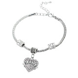 Love Heart Family Bracelet Jewelry- 16 Relationships to Choose From