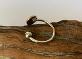Silver color open ring