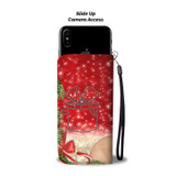 French Bulldog On Christmas Print Wallet Case-Free Shipping