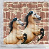 Cute Andalusian Horse Print Shower Curtains-Free Shipping
