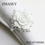 Roucy Rose Napkin Rings