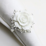 Roucy Rose Napkin Rings