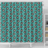 Lion Pattern Print Shower Curtains-Free Shipping