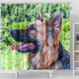 Amazing German Shepherd Dog Art Print Shower Curtains-Free Shipping